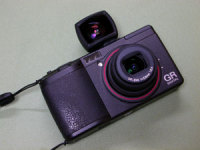 Ricoh GR DIGITAL and Viewfinder GV-1